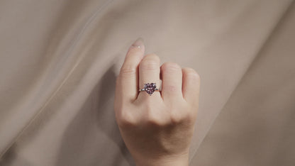 Signature Love Verlobungsring: 5-Karat rosa Herzdiamant von Yourdreamstone