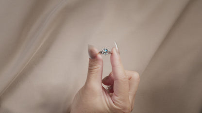 Exklusiver Yourdreamstone™ Verlobungsring (2 Karat, VVS+, D Farbe)